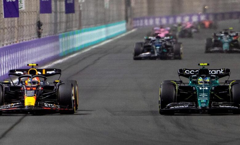 Las imágenes más espectaculares del GP de Arabia Saudí