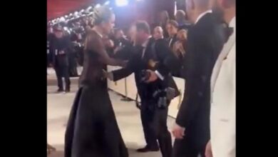 Las redes aplauden a Lady Gaga por lo que ha hecho en la alfombra roja de los premios Oscar 2023