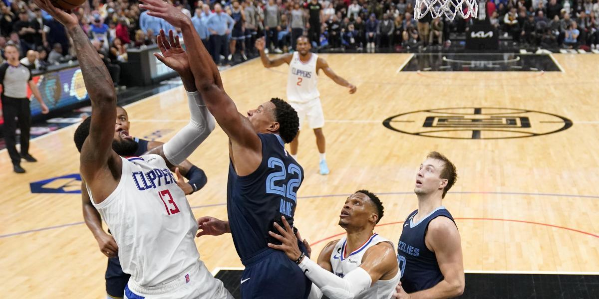 Los Clippers celebran su primera victoria con Westbrook