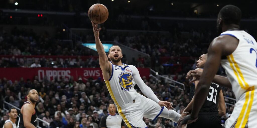Los Clippers fastidian una noche marciana de Stephen Curry