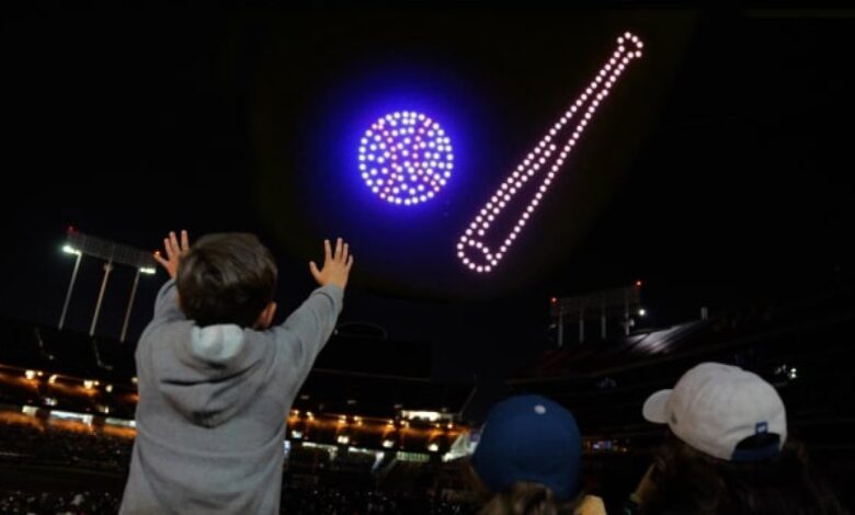 Los Dodgers ofrecerán espectáculo de drones en algunos juegos