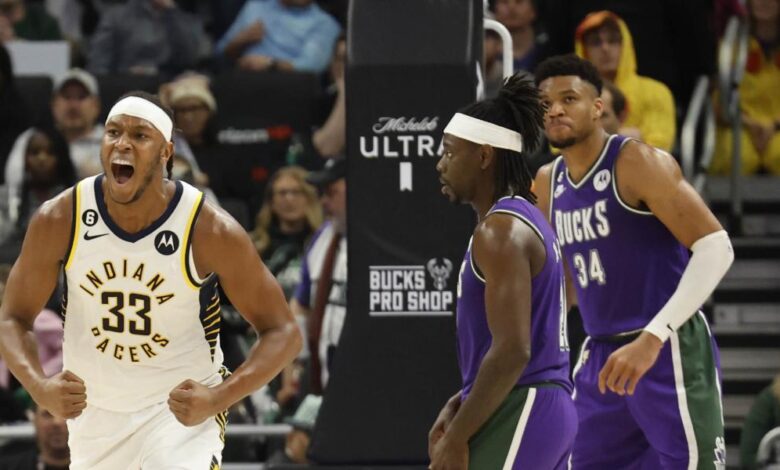 Los Pacers sorprenden a los Bucks y mantienen el suspense en el Este