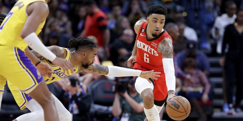 Los Rockets de Garuba también amargan a los Lakers