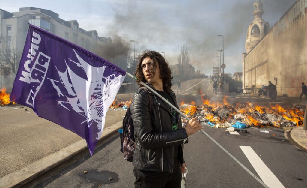 Los jóvenes retan a Macron: “Sentimos que hay urgencia en arreglar las cosas, que no hay tiempo de negociar”