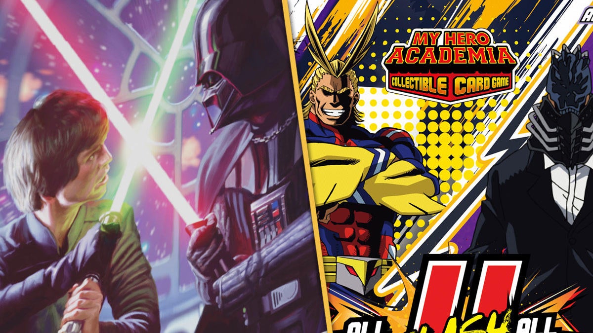Los lanzamientos de marzo de Asmodee incluyen el juego de construcción de mazos de Star Wars, My Hero Academia, Marvel y más