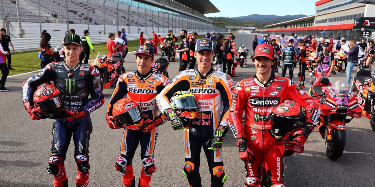 Los pilotos MotoGP, expectantes ante el nuevo invento de Dorna