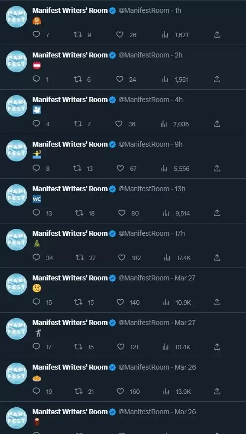 burlas de la sala de escritores manifiestos burlas de la sala de escritores manifiestos