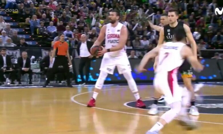 Marc Gasol no pierde la magia: 'bombita a la Navarro' ¡desde 6 metros y medio!