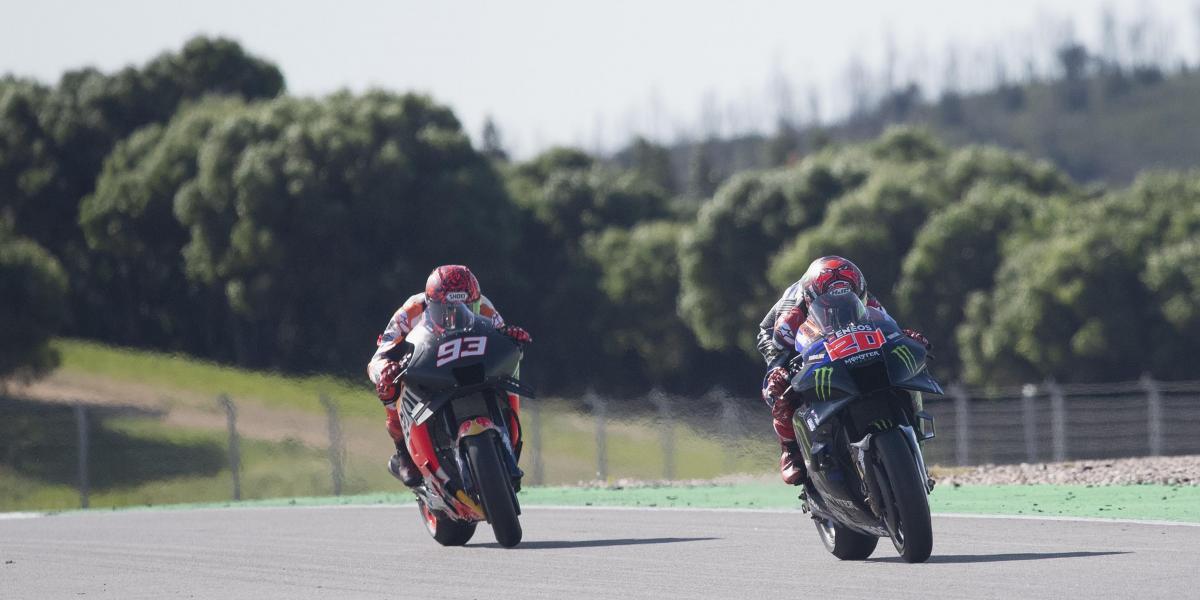 Marc Márquez, como siempre, a apañarse con lo que tiene