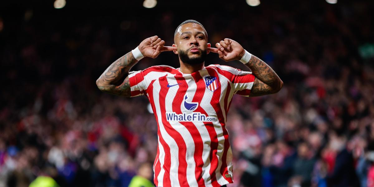 Memphis, "feliz" en el Atleti y 'dardito' al Barça por sus entrenamientos