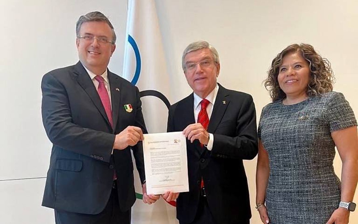 México presenta carta de intención para organizar los Juegos Olímpicos