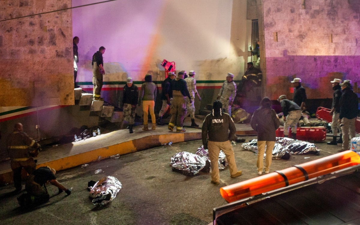 Migrantes causaron incendio porque iban a ser deportados: AMLO