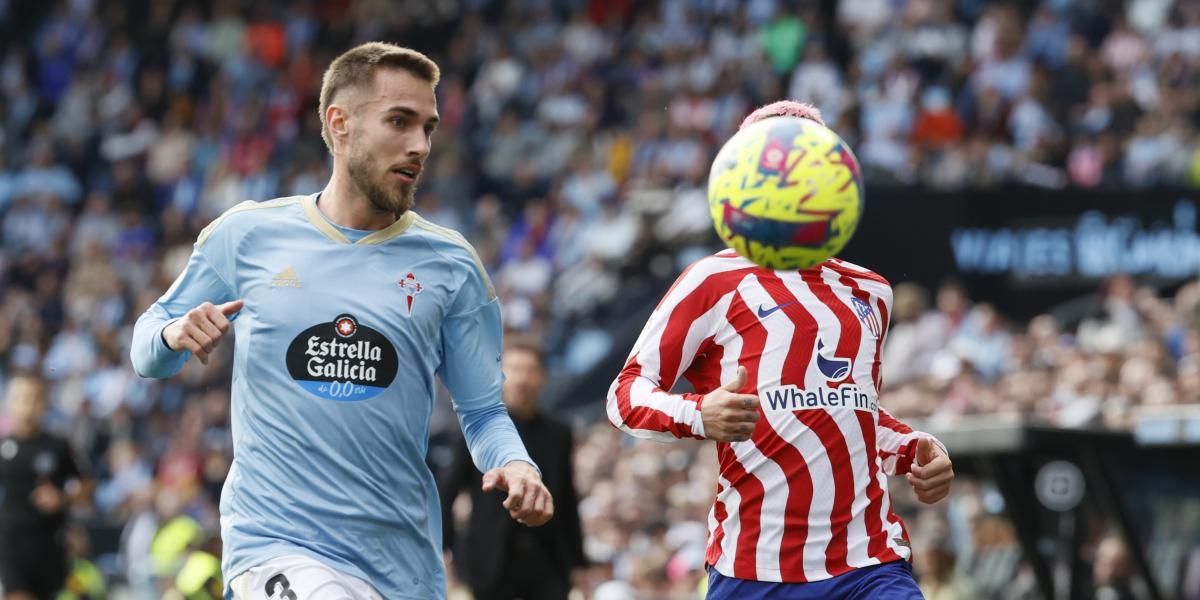 Mingueza se ejercita al margen del grupo