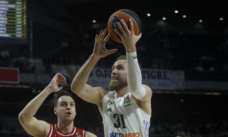 Musa (Real Madrid), MVP de la jornada de la Euroliga
