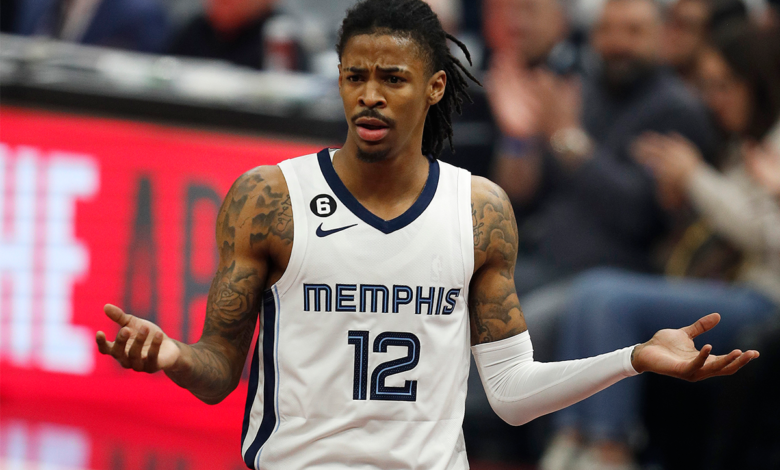 NBA: Memphis mantendrá suspensión a Morant por controversia con arma de fuego