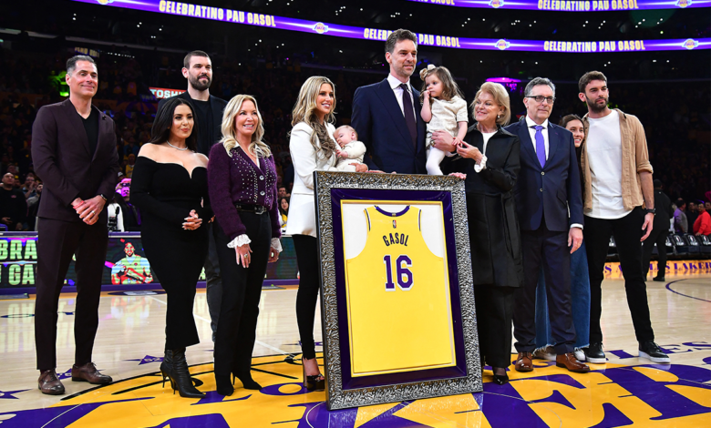 NBA: Pau Gasol figura entre los finalistas al Salón de Fama