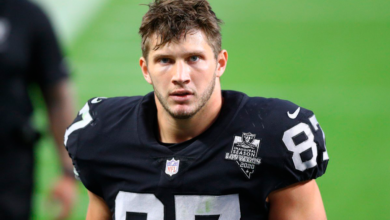 NFL: Foster Moreau abandona los emparrillados para luchar contra el cáncer