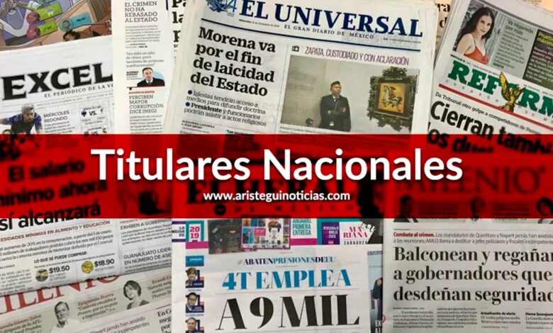 Niñas y universitarias, las más acosadas; Hallan vivos a 2 de los 4 secuestrados; y más | Titulares nacionales 08/03/2023