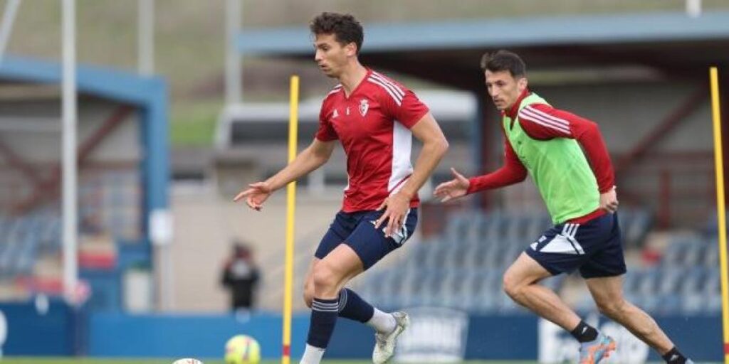 Osasuna ya prepara el partido ante el Mallorca