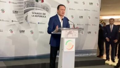 Osorio Chong se retira de la bancada del PRI en el Senado