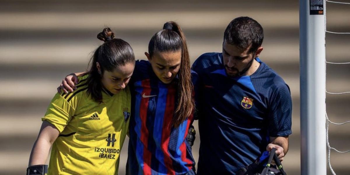 Otra grave lesión de rodilla en el Barça femenino