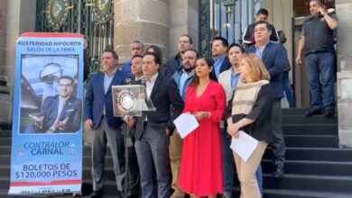 PAN presentan solicitud de juicio político contra contralor