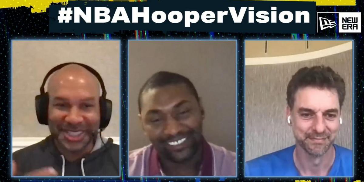 Pau Gasol repasa con amigos las mejores jugadas de su trayectoria