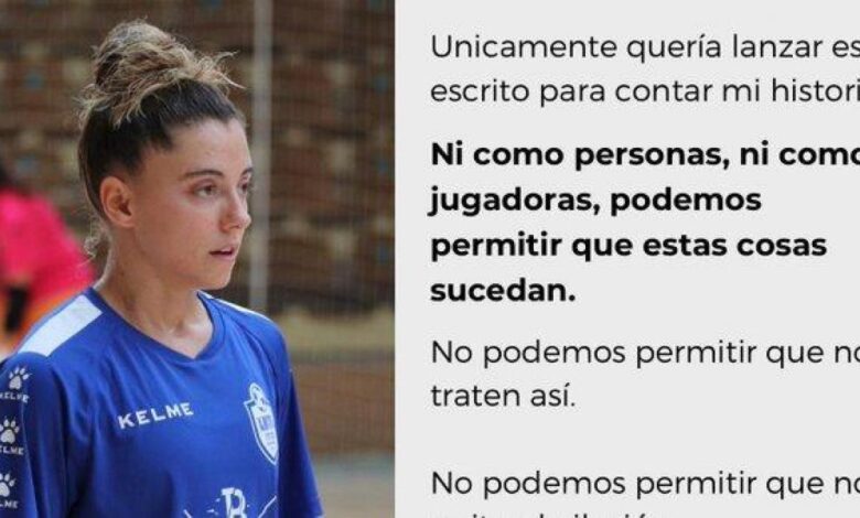 Polémica en el fútbol sala: se marcha tras sentirse humillada por su entrenadora