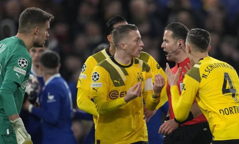 Polémica resuelta: Por esto se repitió el penalti fallado que dejó fuera al Dortmund