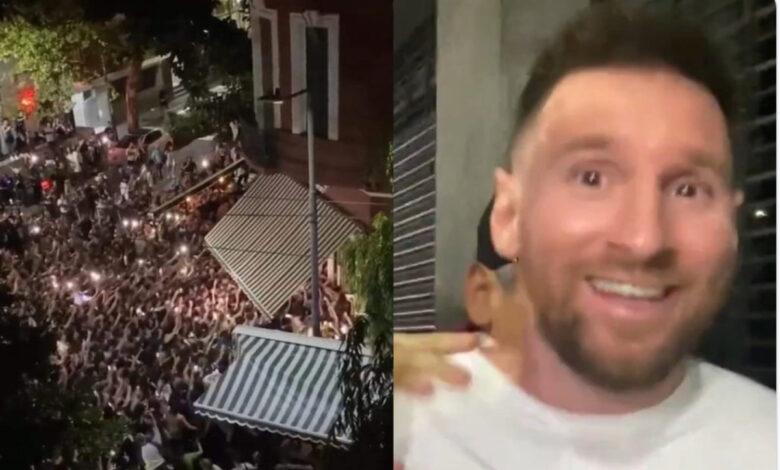 Provoca Lionel Messi la locura en Buenos Aires | Videos