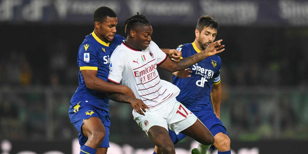 Rafael Leao, perdido en el nuevo sistema del Milan