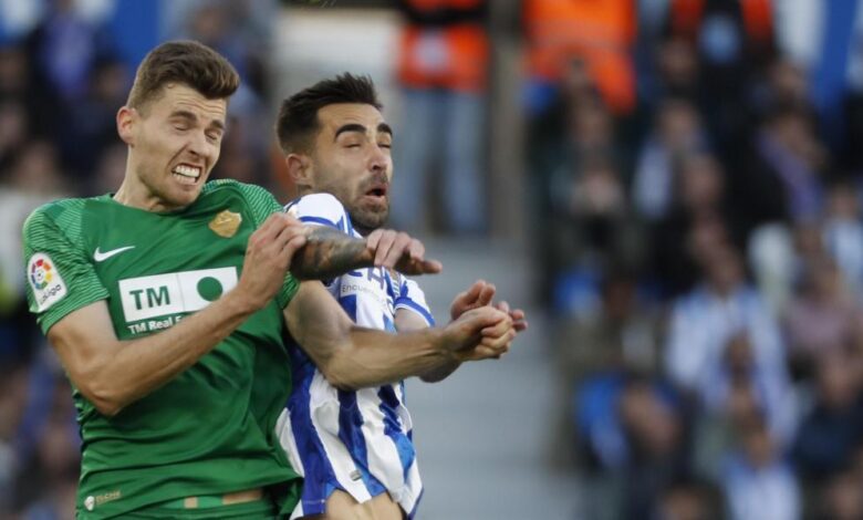 Real Sociedad-Elche, en imágenes