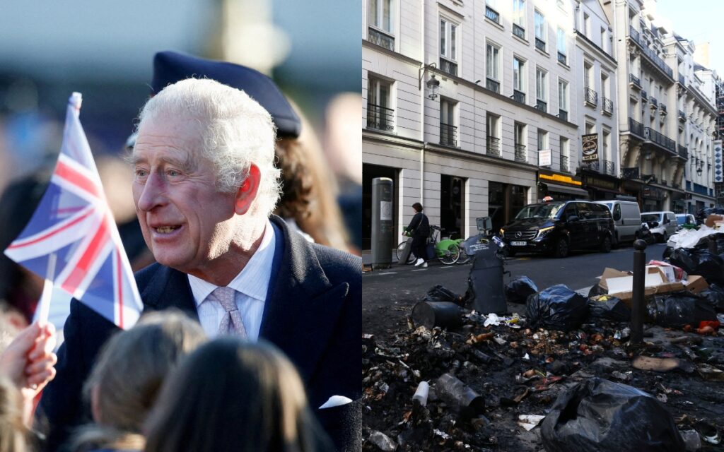 Rey Carlos III cancela viaje a Francia por manifestaciones