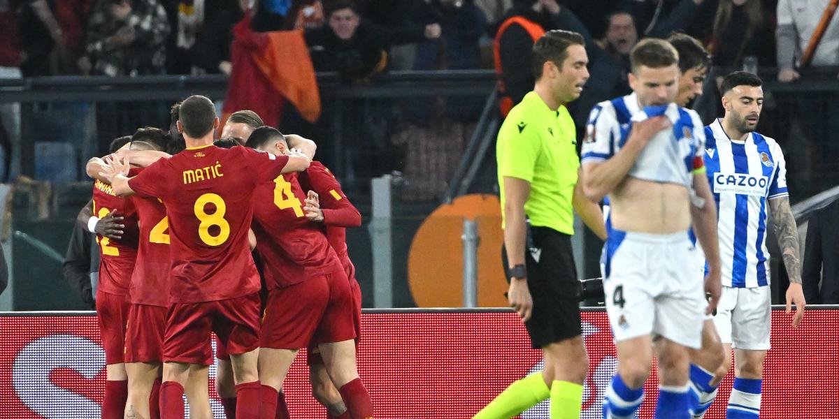 Roma 2 - 0 Real Sociedad: resultado, resumen y goles | Europa League