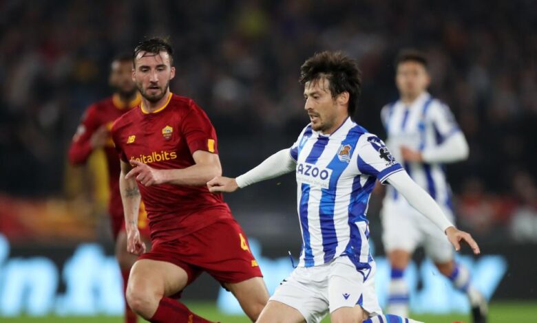 Roma-Real Sociedad, en imágenes