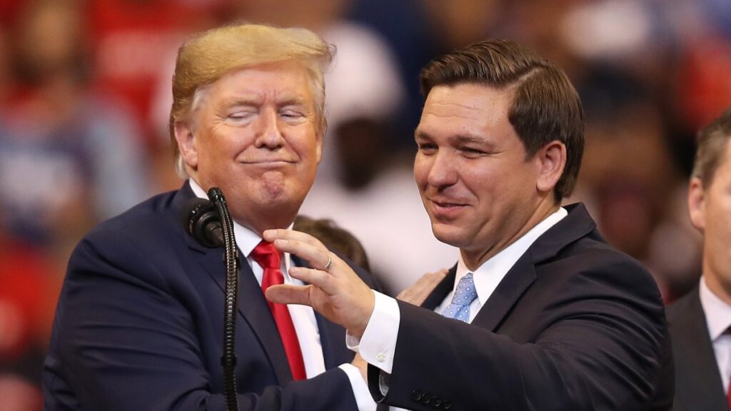 Ron DeSantis habla de posible acusación contra Trump