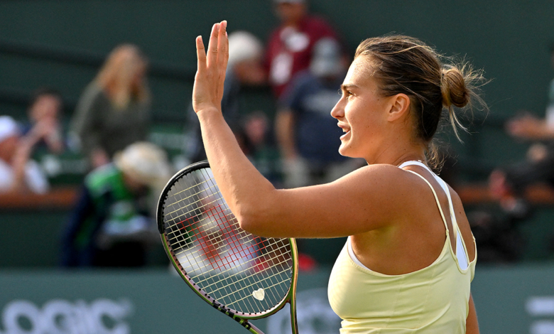 Sabalenka admite que hay "mucha tensión" entre tenistas por guerra en Ucrania