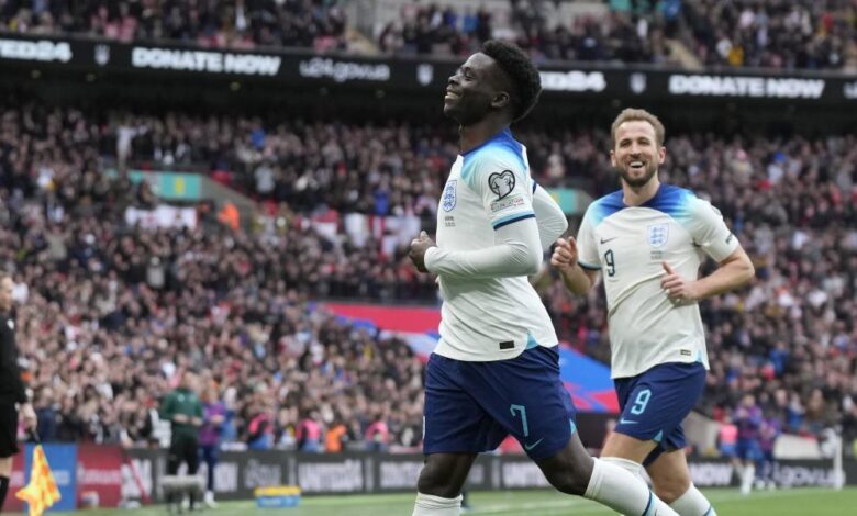 Saka, en el olimpo de Inglaterra