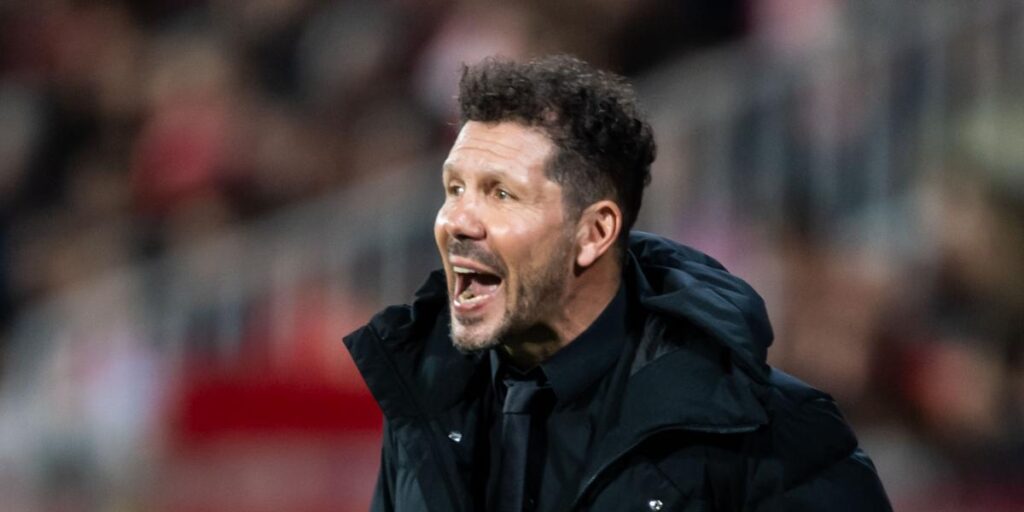 Simeone: "Morata está haciendo goles y jugando menos de lo que espera"