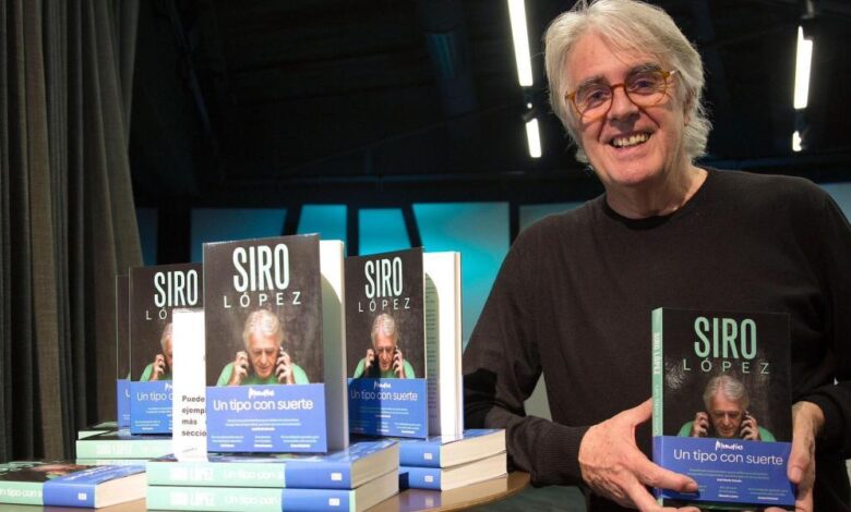Siro López presenta 'Un tipo con suerte' rodeado de compañeros y amigos