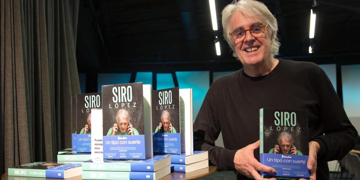 Siro López presenta 'Un tipo con suerte' rodeado de compañeros y amigos