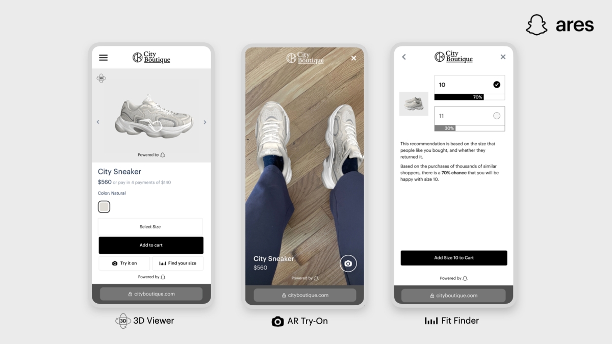 Snap ofrece sus herramientas AR a clientes empresariales