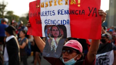 Suman 16 heridos durante nuevas protestas en Perú