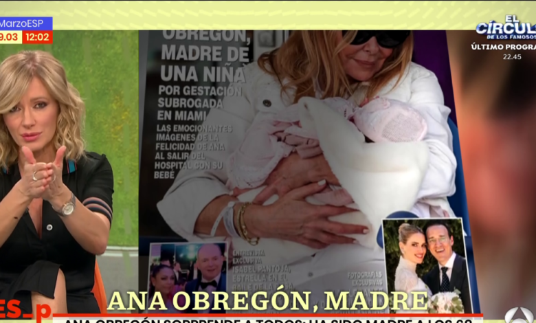 Susanna Griso 'carga' contra Ana Obregón: "Con esta exclusiva le daría para cuatro gestaciones"