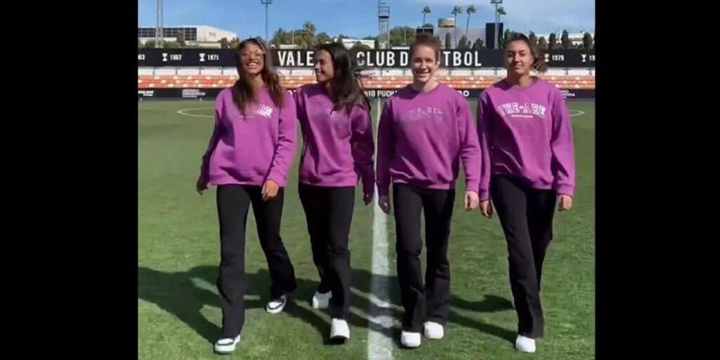 THE-ARE y VCF Femenino se unen por el 8M