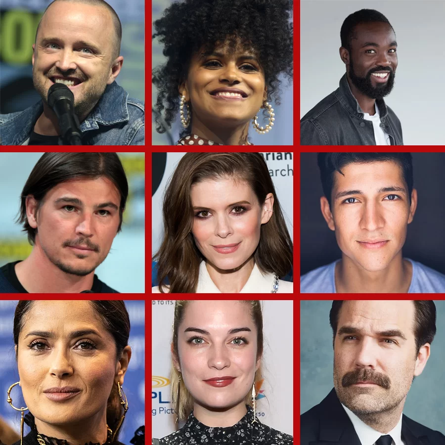 Rejilla fundida para la temporada 6 de Black Mirror. Rejilla fundida para la temporada 6 de Black Mirror.