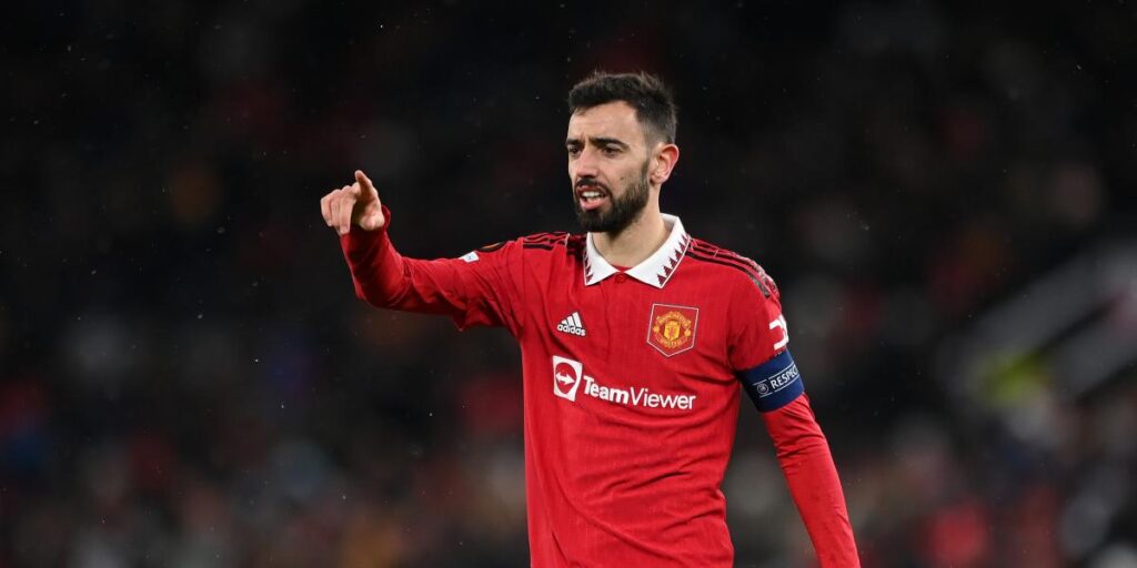 Ten Hag da un 'toque' de atención a Bruno Fernandes