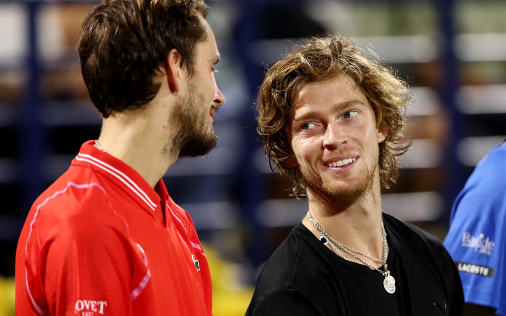 Tenis: Rublev se impone a Medvédev en exhibición desde Ciudad de México | Video