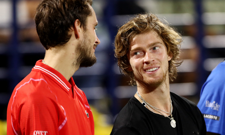Tenis: Rublev se impone a Medvédev en exhibición desde Ciudad de México | Video