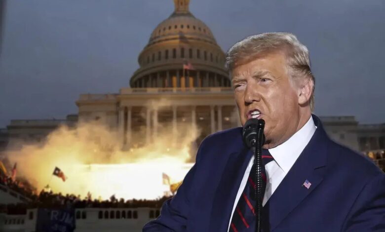 Trump graba una canción con los presos del asalto al Capitolio